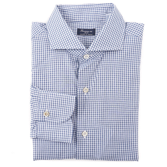 Finamore Cotton-Silk Dress Shirt - Top Shelf Apparel