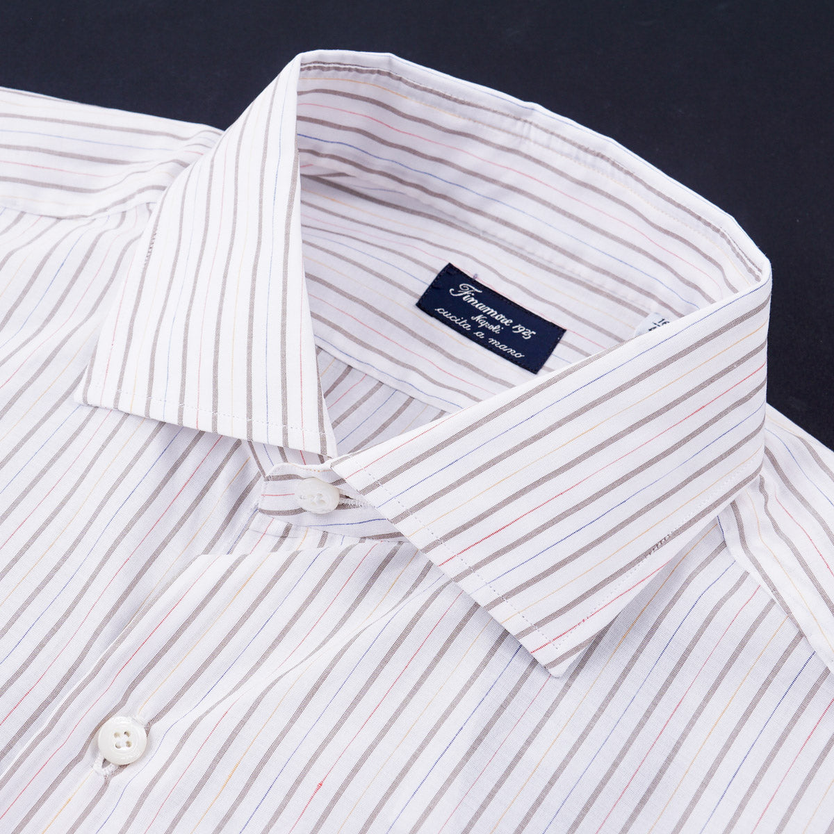 Finamore Cotton-Linen Dress Shirt - Top Shelf Apparel