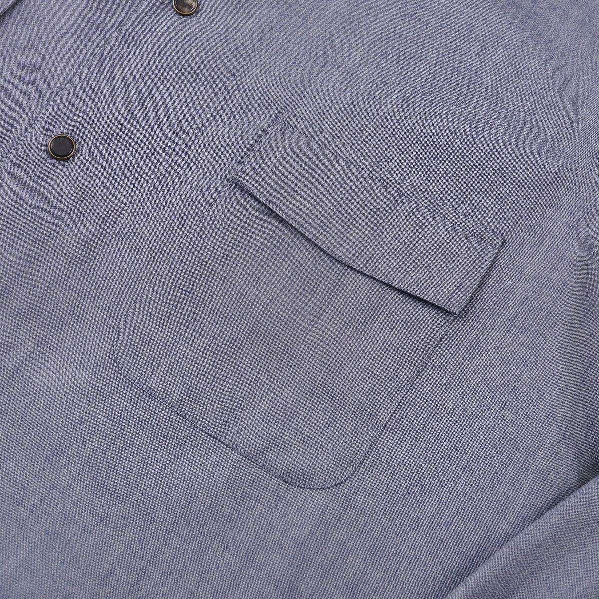 Finamore Superfine Wool-Silk Overshirt - Top Shelf Apparel