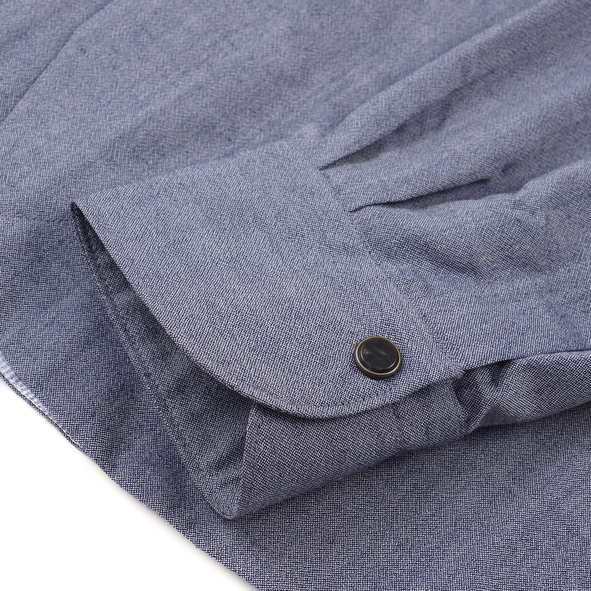 Finamore Superfine Wool-Silk Overshirt - Top Shelf Apparel