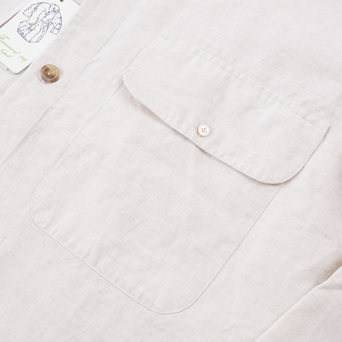 Finamore Woven Cotton-Linen Overshirt - Top Shelf Apparel