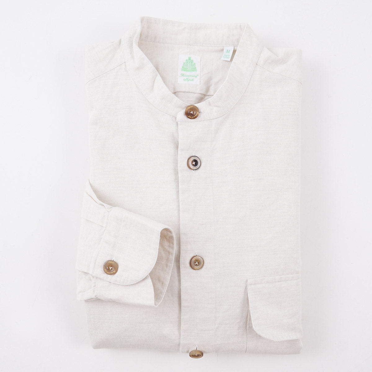 Finamore Woven Cotton-Linen Overshirt - Top Shelf Apparel