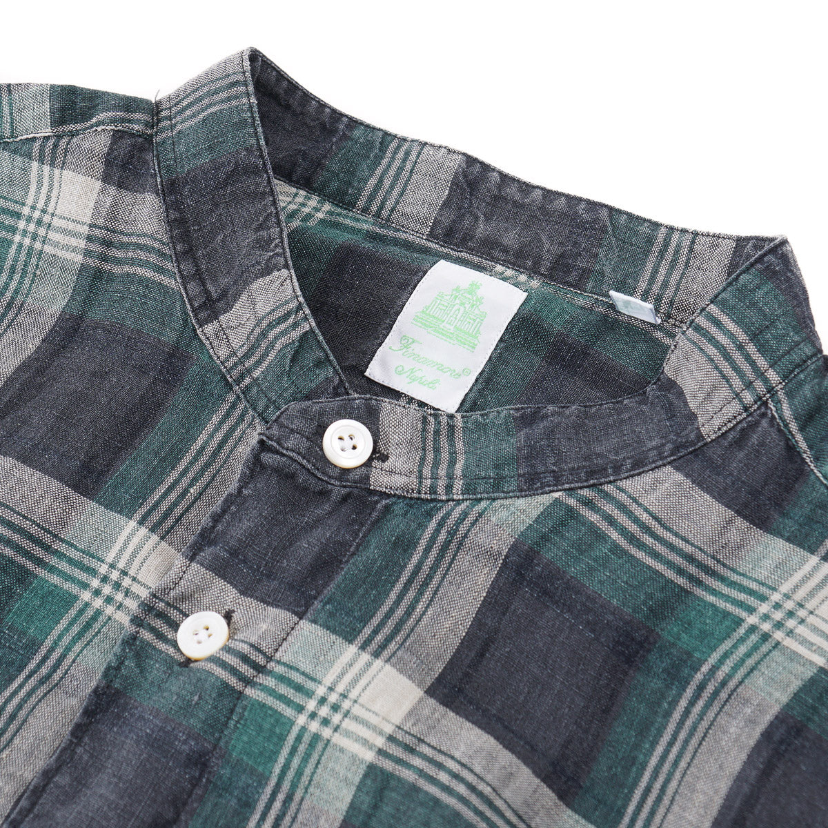 Finamore Short Sleeve Linen Shirt - Top Shelf Apparel