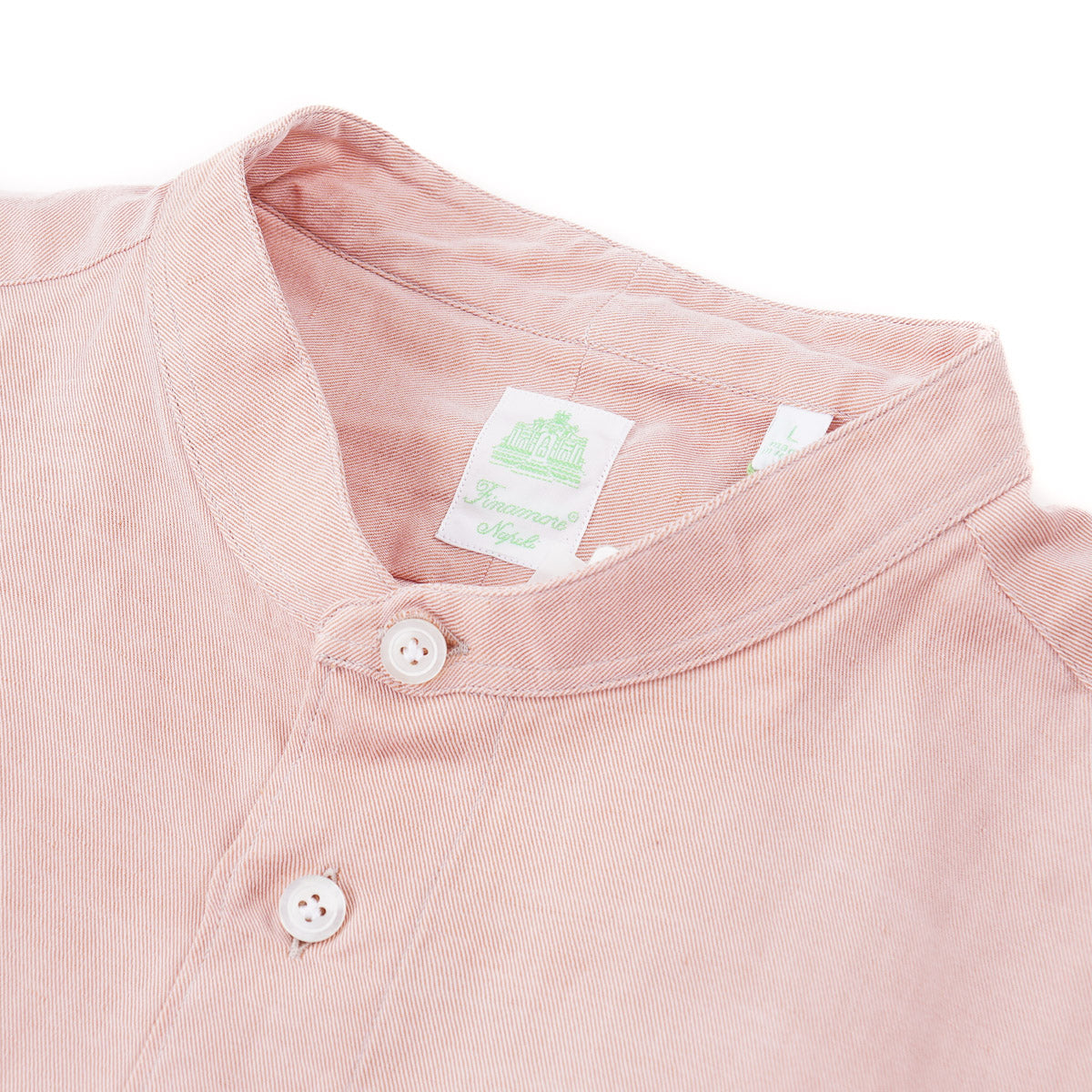 Finamore Short Sleeve Cotton-Linen Shirt - Top Shelf Apparel