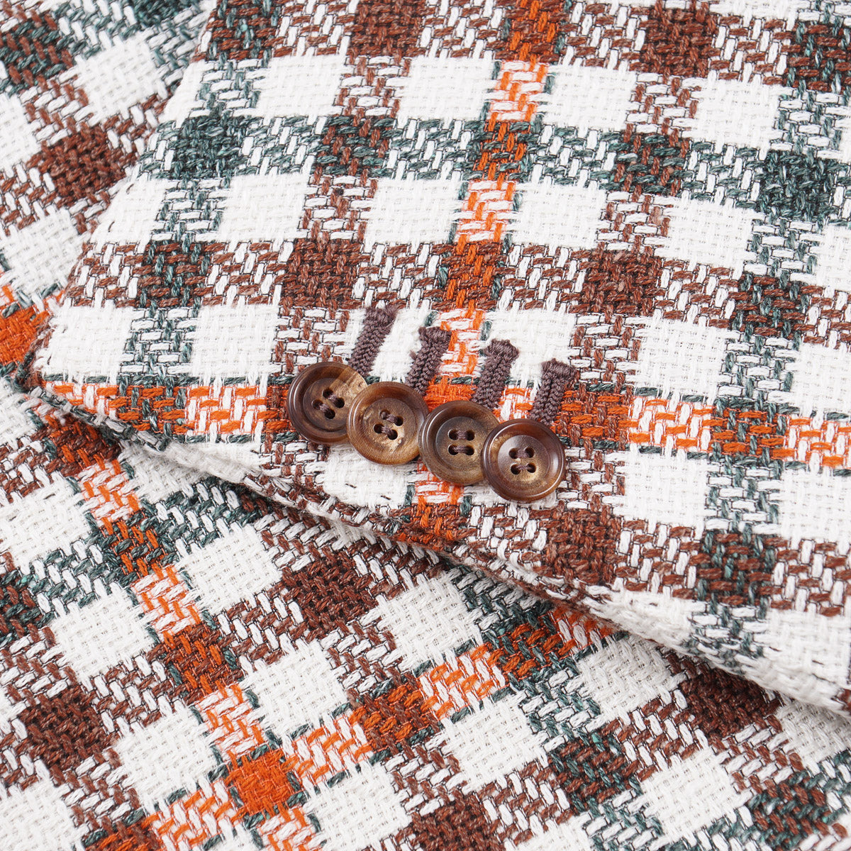 Stile Latino Linen-Silk-Wool Sport Coat