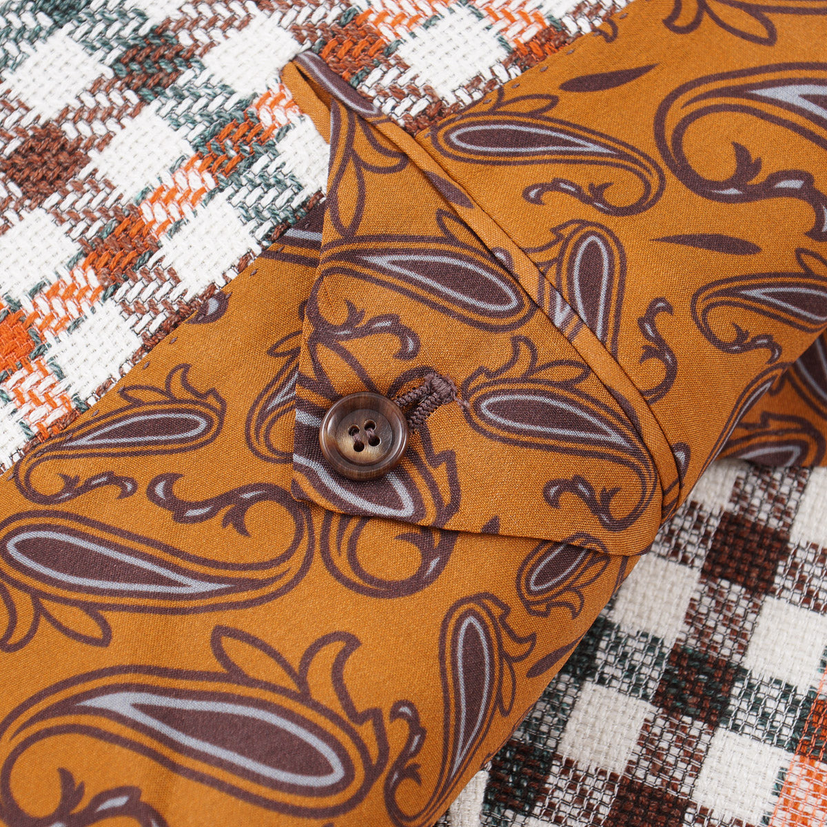 Stile Latino Linen-Silk-Wool Sport Coat