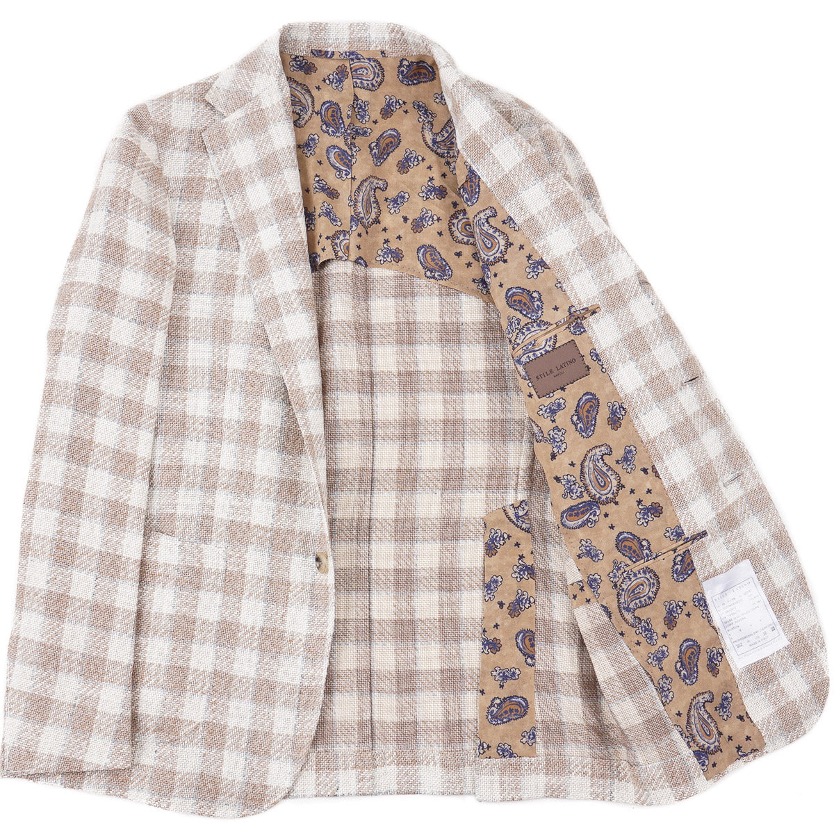 Stile Latino Silk-Linen-Cotton Sport Coat