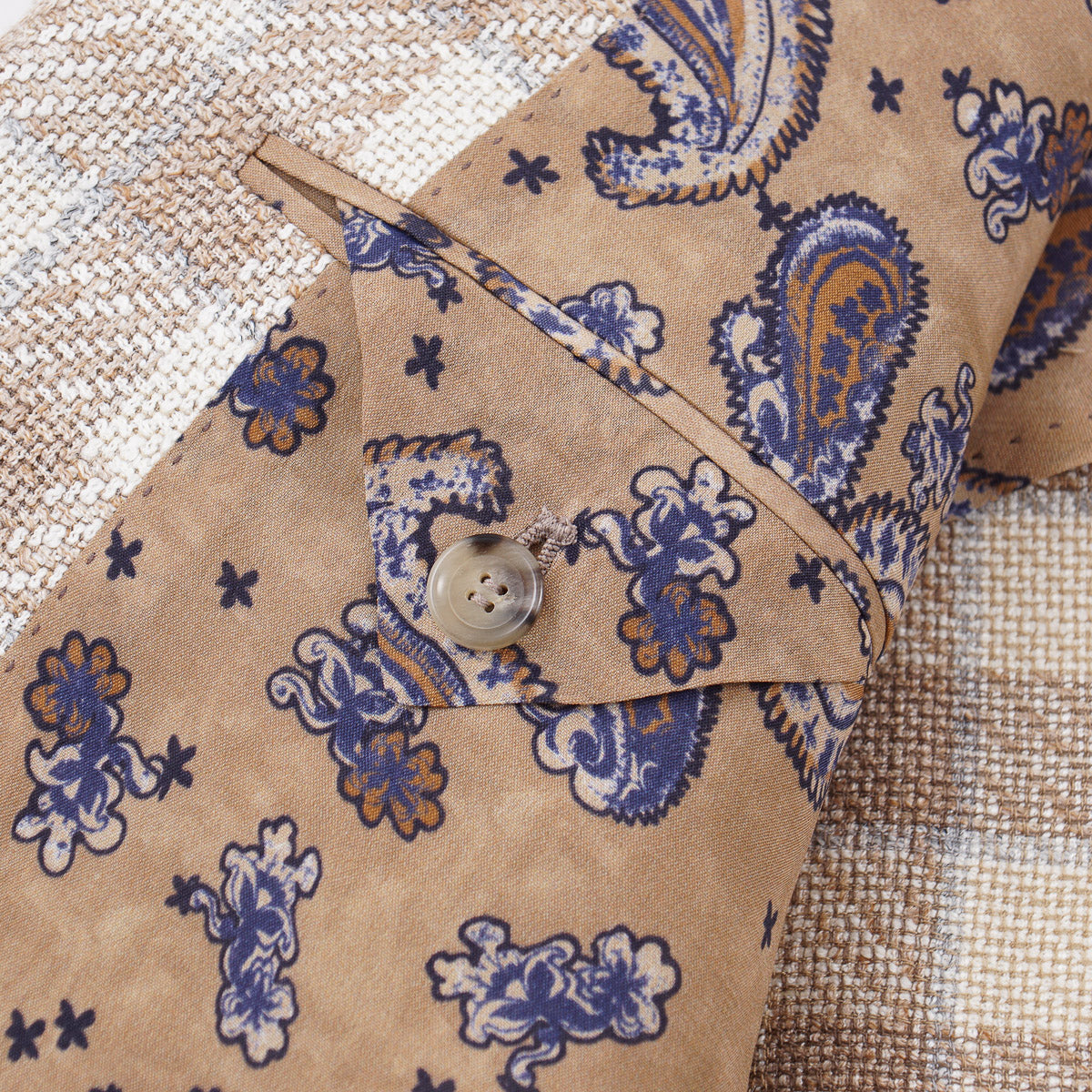 Stile Latino Silk-Linen-Cotton Sport Coat