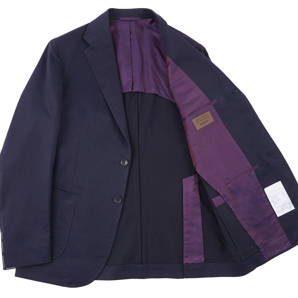 Stile Latino Extrafine Wool-Cotton Suit