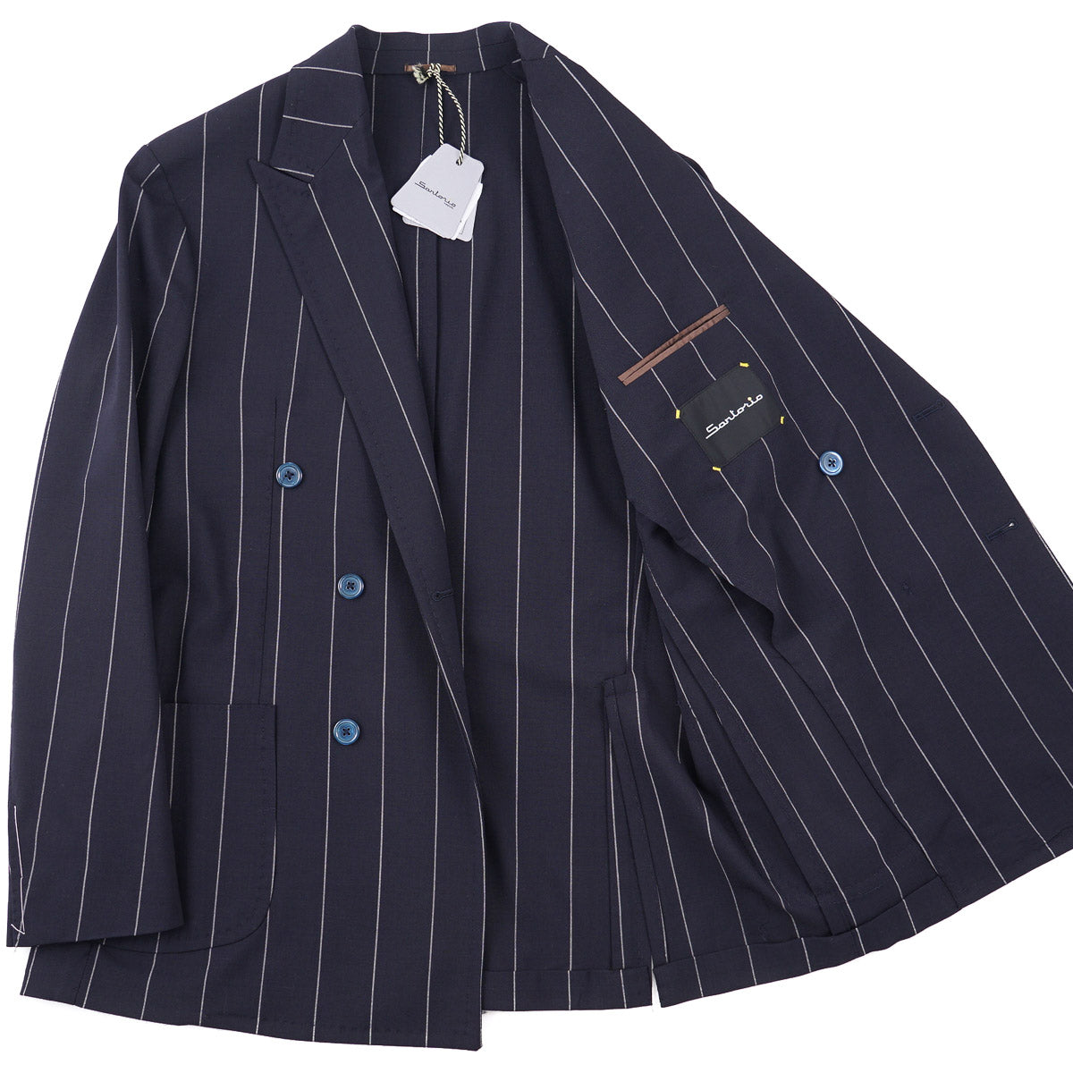 Sartorio Crisp-Woven Wool Suit