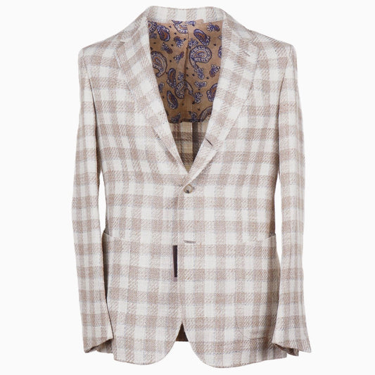 Stile Latino Silk-Linen-Cotton Sport Coat