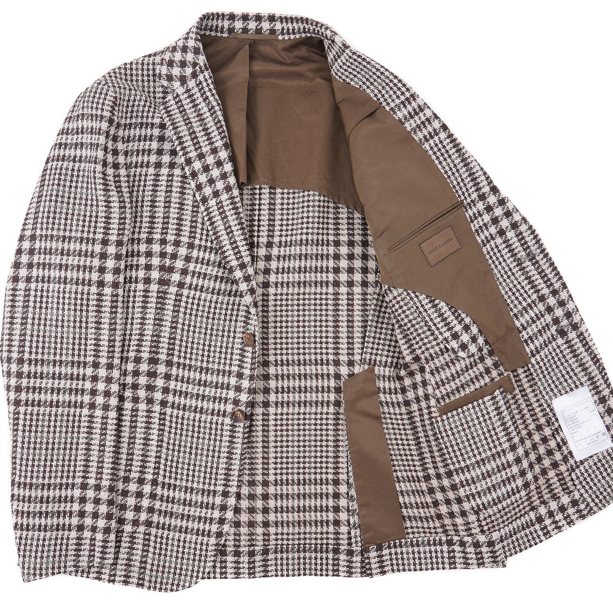 Stile Latino Linen-Silk-Wool Sport Coat