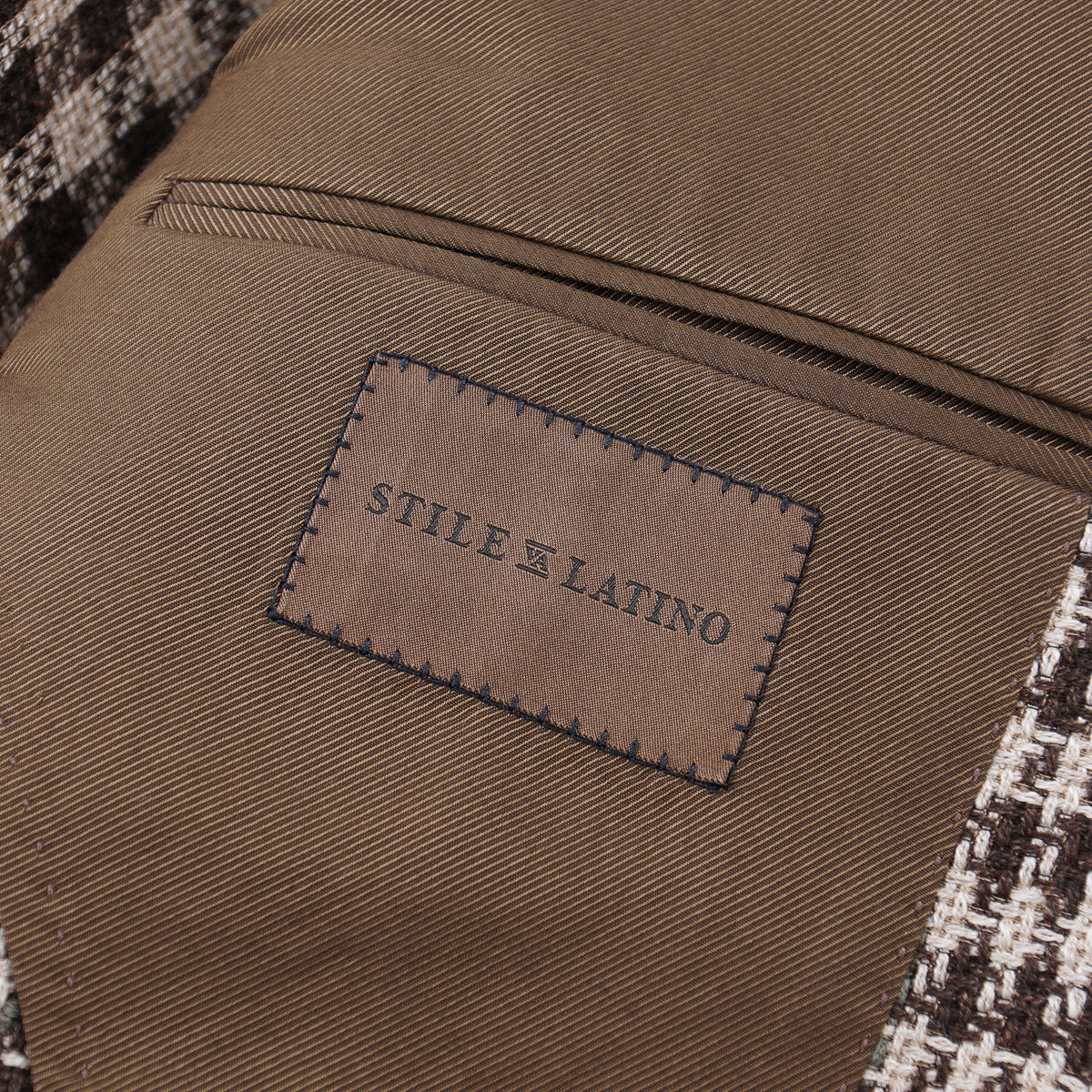 Stile Latino Linen-Silk-Wool Sport Coat