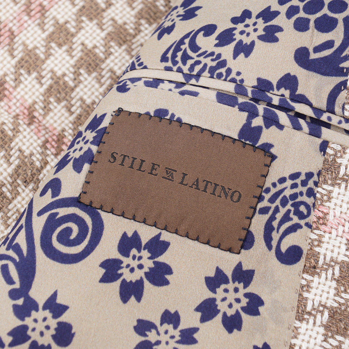 Stile Latino Linen-Silk-Wool Sport Coat