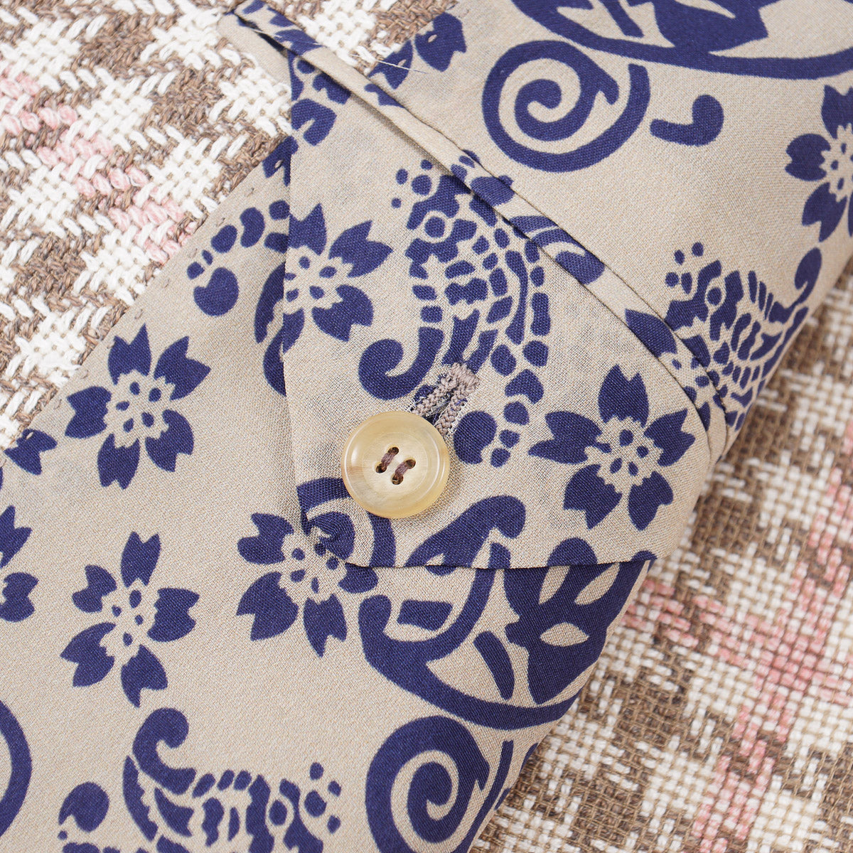 Stile Latino Linen-Silk-Wool Sport Coat