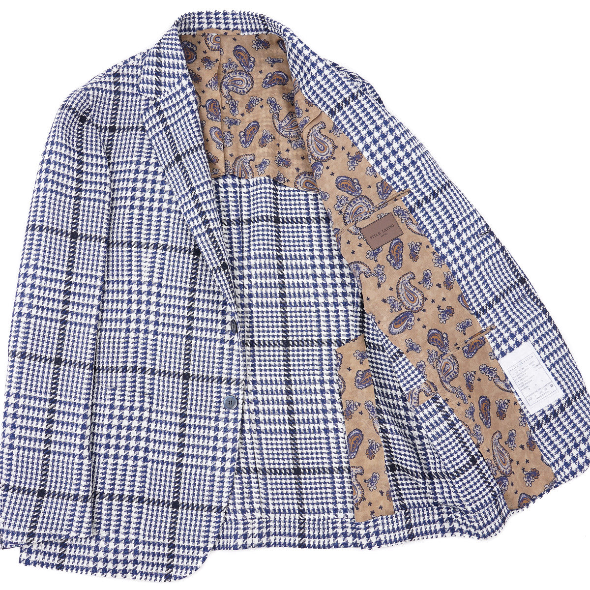 Stile Latino Woven Silk-Linen Sport Coat