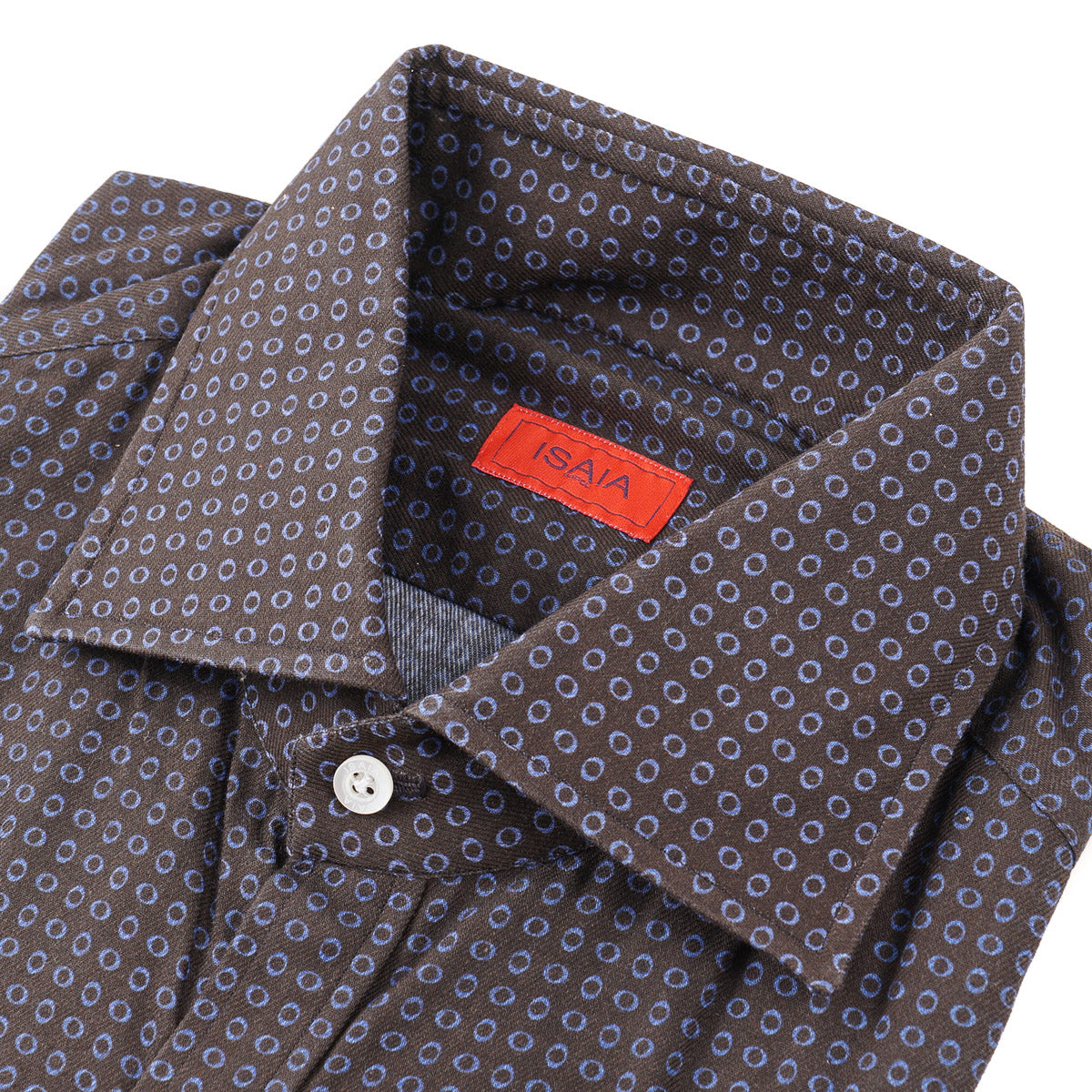 Isaia Soft-Woven Cotton Shirt