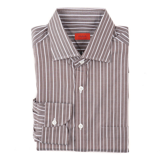 Isaia Trim-Fit 'Mix' Cotton Shirt - Top Shelf Apparel