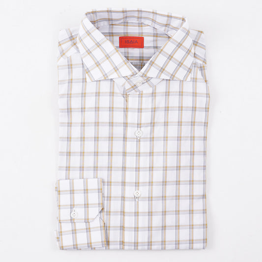 Isaia 'Italia' Regular-Fit Cotton Shirt - Top Shelf Apparel