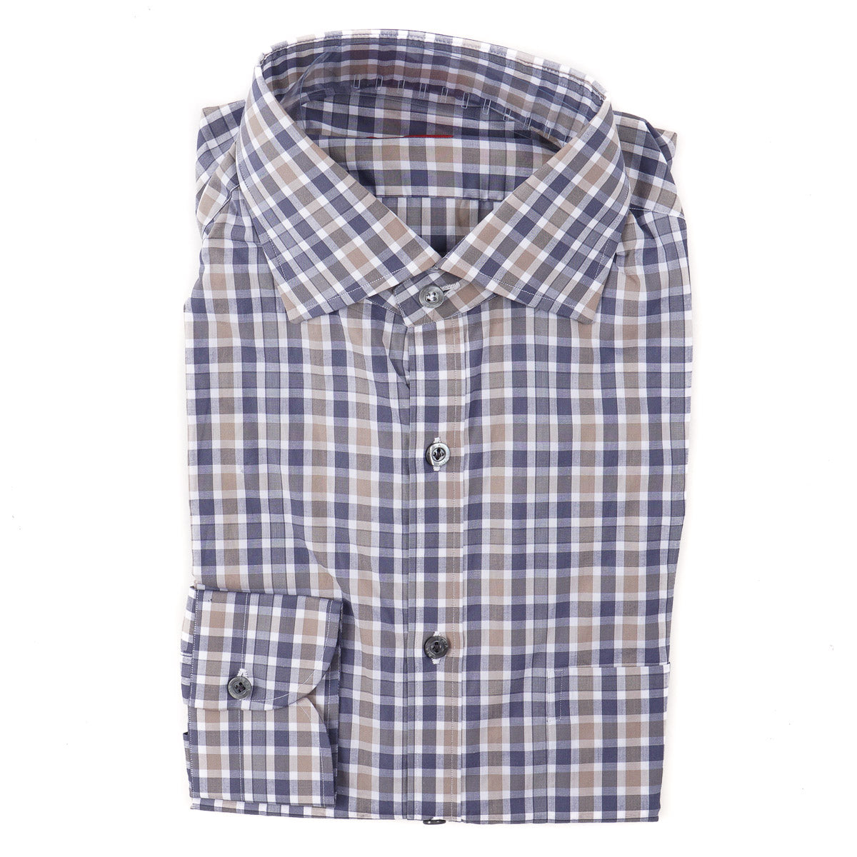 Isaia Lightweight Cotton Dress Shirt