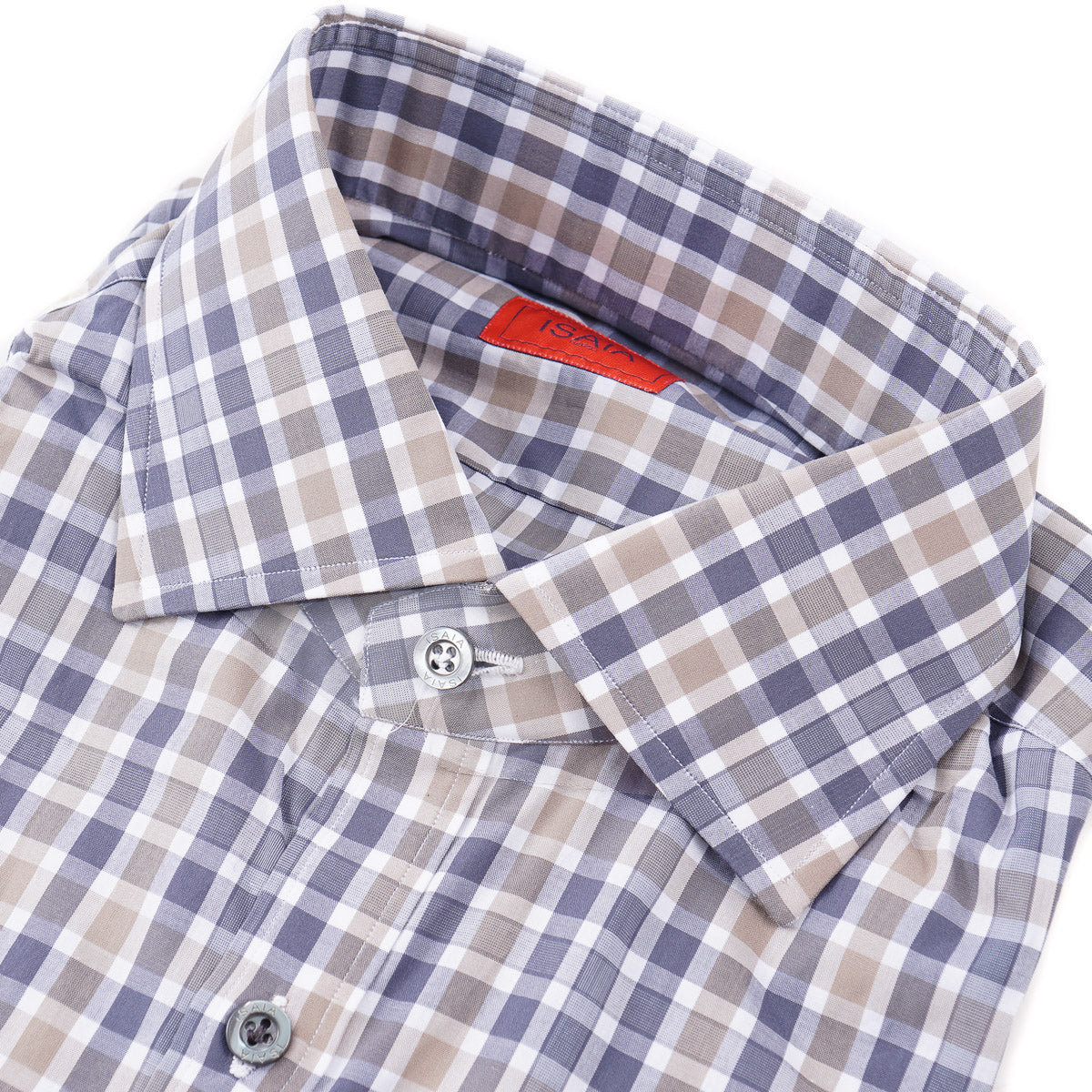 Isaia Lightweight Cotton Dress Shirt