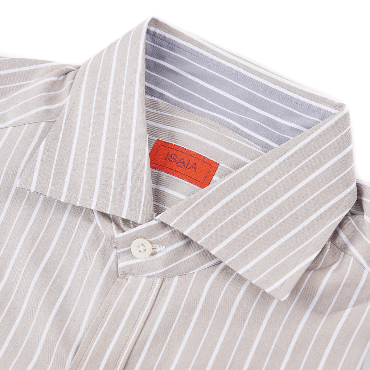 Isaia Trim-Fit 'Mix' Cotton Shirt