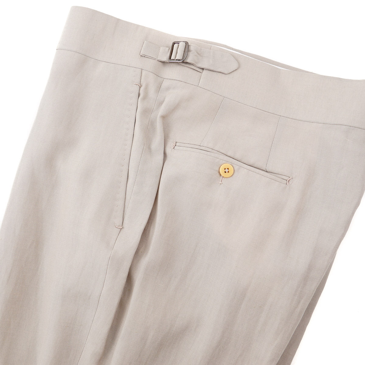 Isaia 'Casalnuovo' Wool-Linen Pants