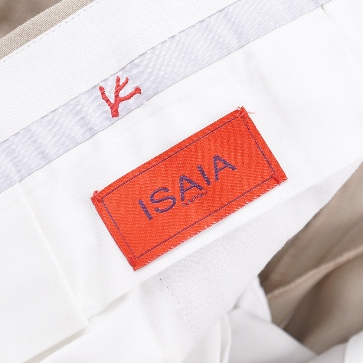 Isaia 'Casalnuovo' Wool-Linen Pants