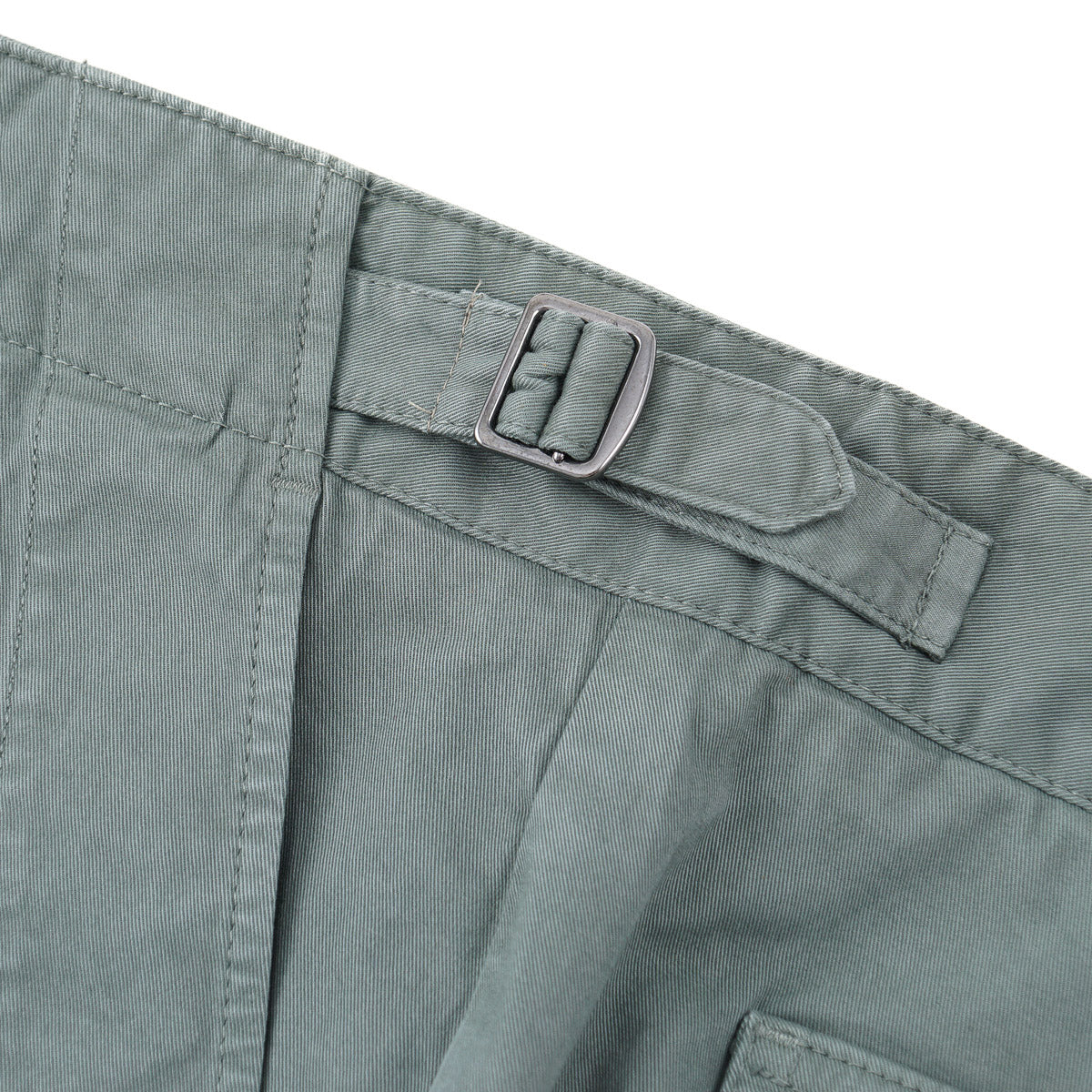 Isaia Slim-Fit Cotton Military Pants