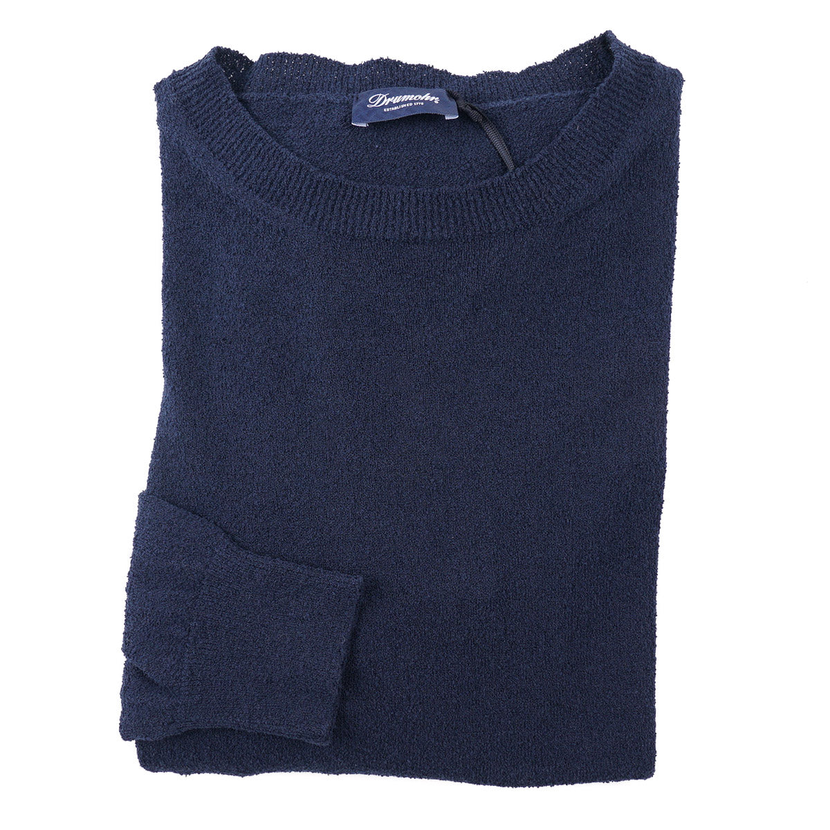 Drumohr Terry Textured Cotton Sweater - Top Shelf Apparel