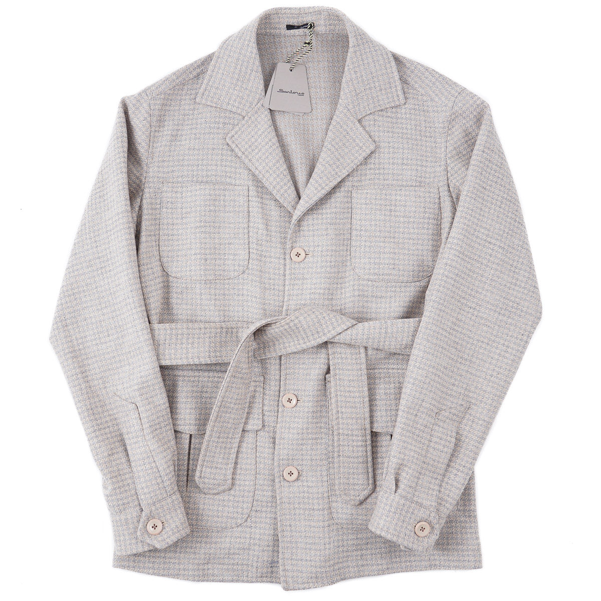 Sartorio Soft Wool-Cashmere Field Jacket