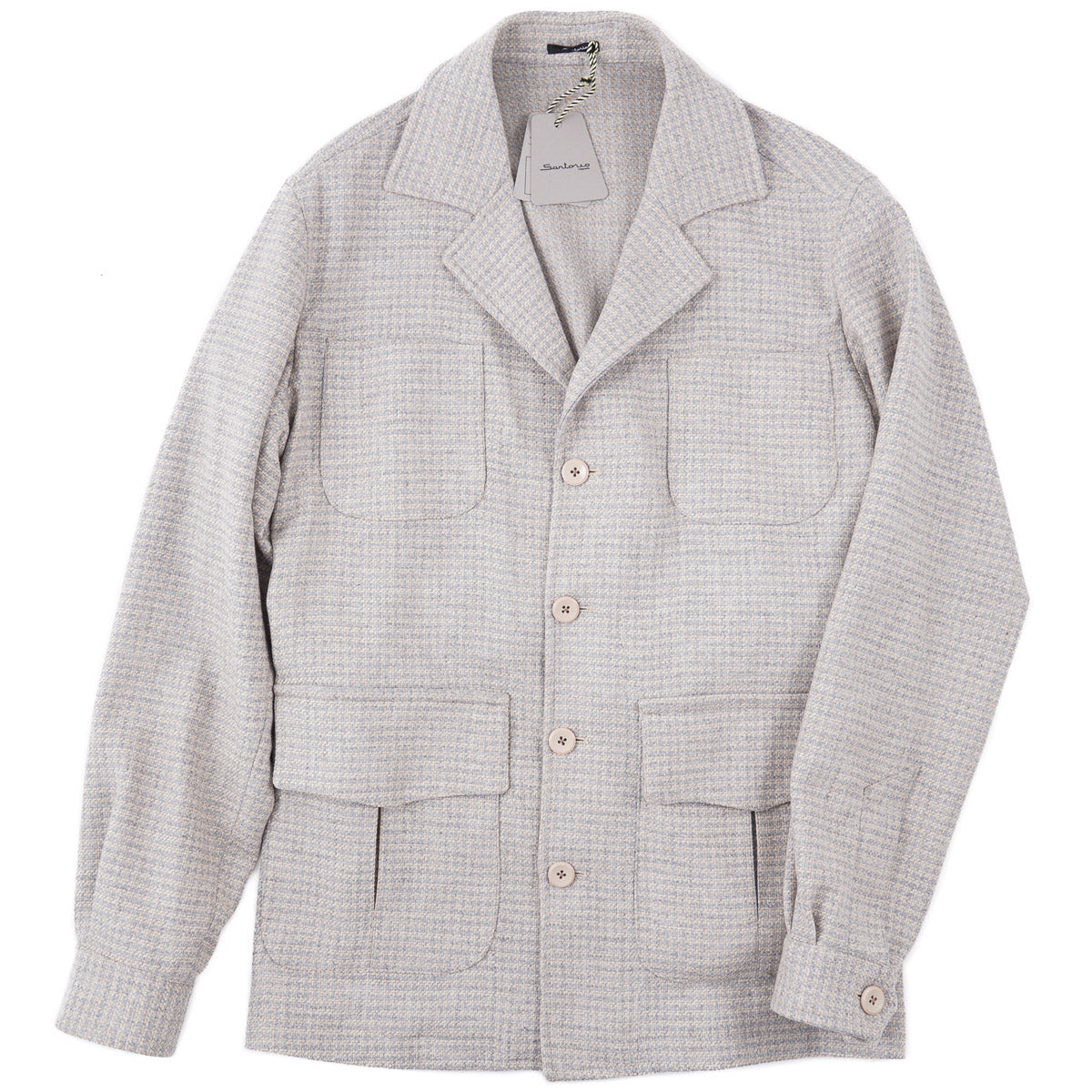 Sartorio Soft Wool-Cashmere Field Jacket