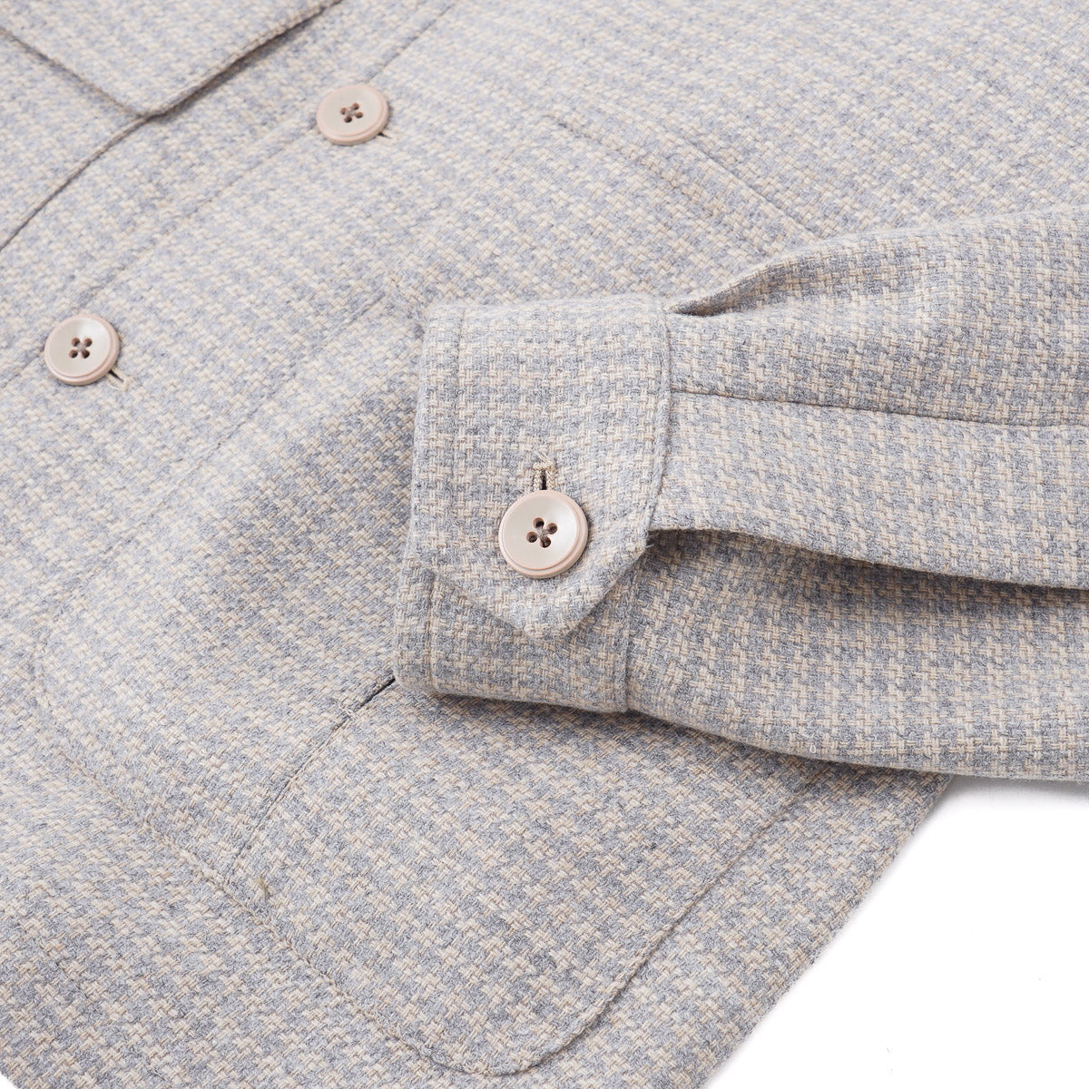 Sartorio Soft Wool-Cashmere Field Jacket