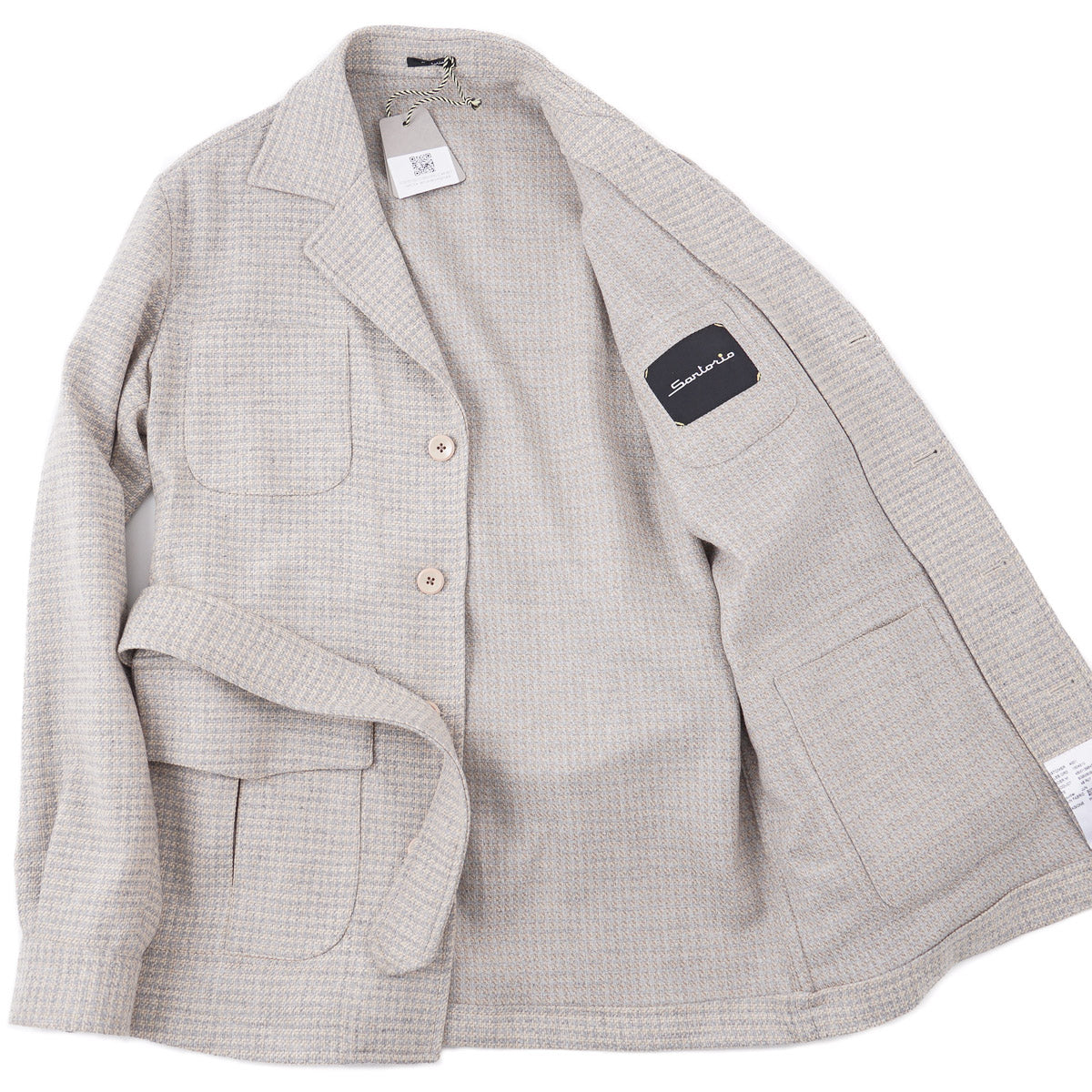 Sartorio Soft Wool-Cashmere Field Jacket