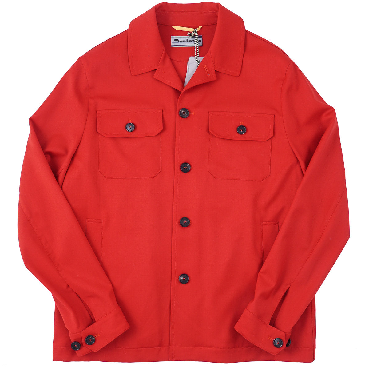 Sartorio Lightweight Wool Shirt-Jacket