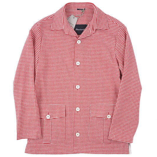 Sartorio Houndstooth Wool-Cashmere Jacket
