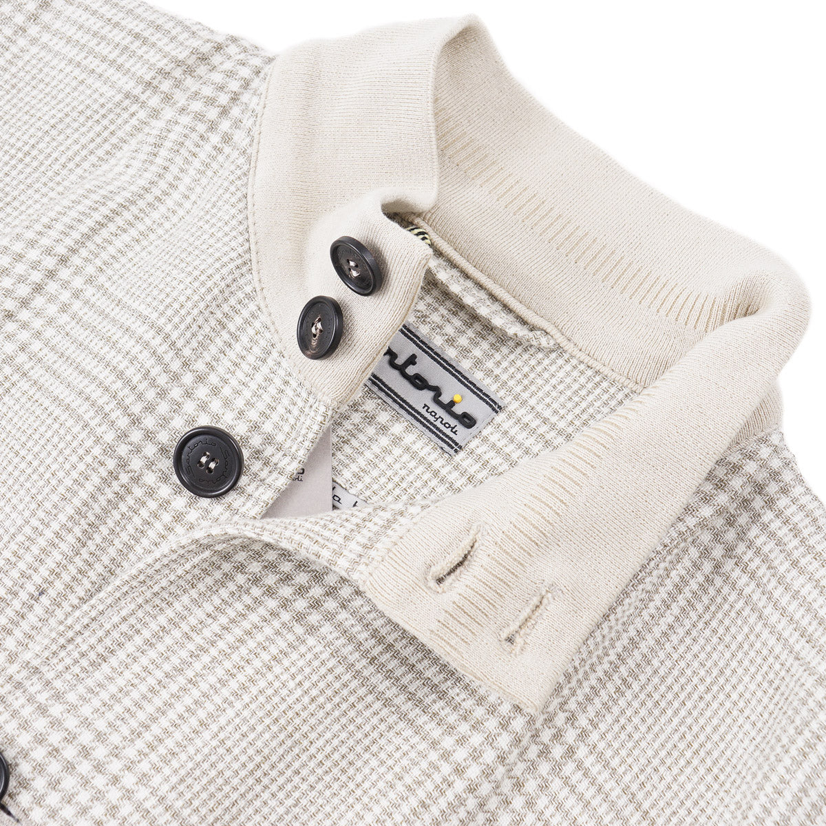 Sartorio Linen-Wool-Silk Bomber Jacket