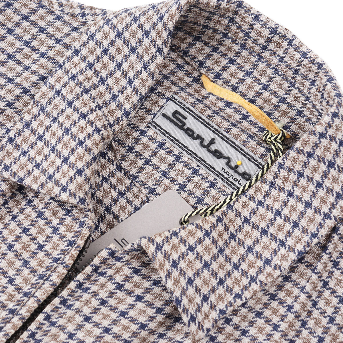 Sartorio Woven Wool-Silk-Linen Jacket