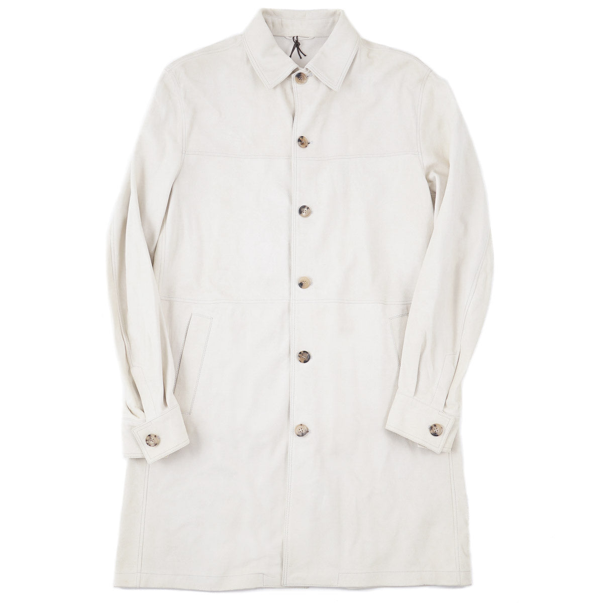 Rifugio Unlined Lambskin Suede Coat