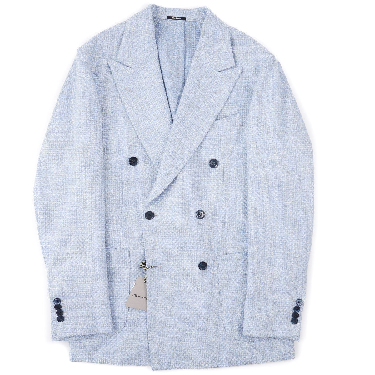 Sartorio Woven Wool-Silk-Cotton Sport Coat