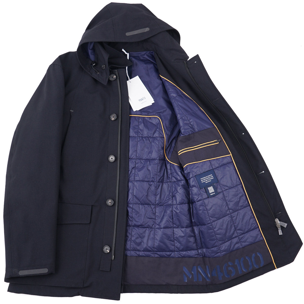 Manto Technical Wool-Blend Parka