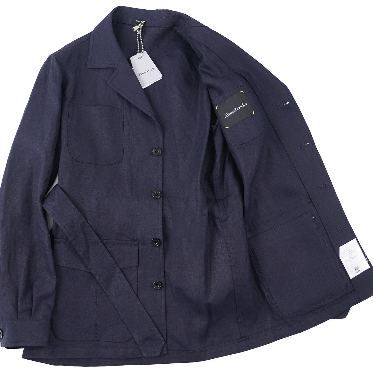 Sartorio Extrafine Linen Field Jacket
