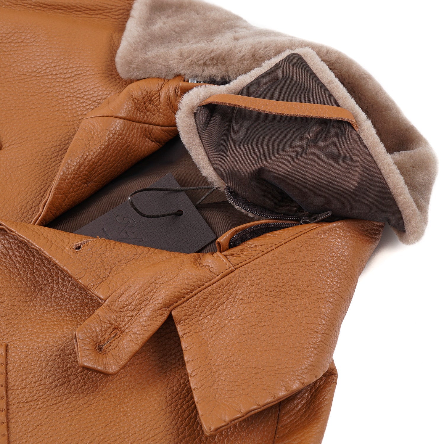 Rifugio Deerskin Jacket with Beaver Collar – Top Shelf Apparel