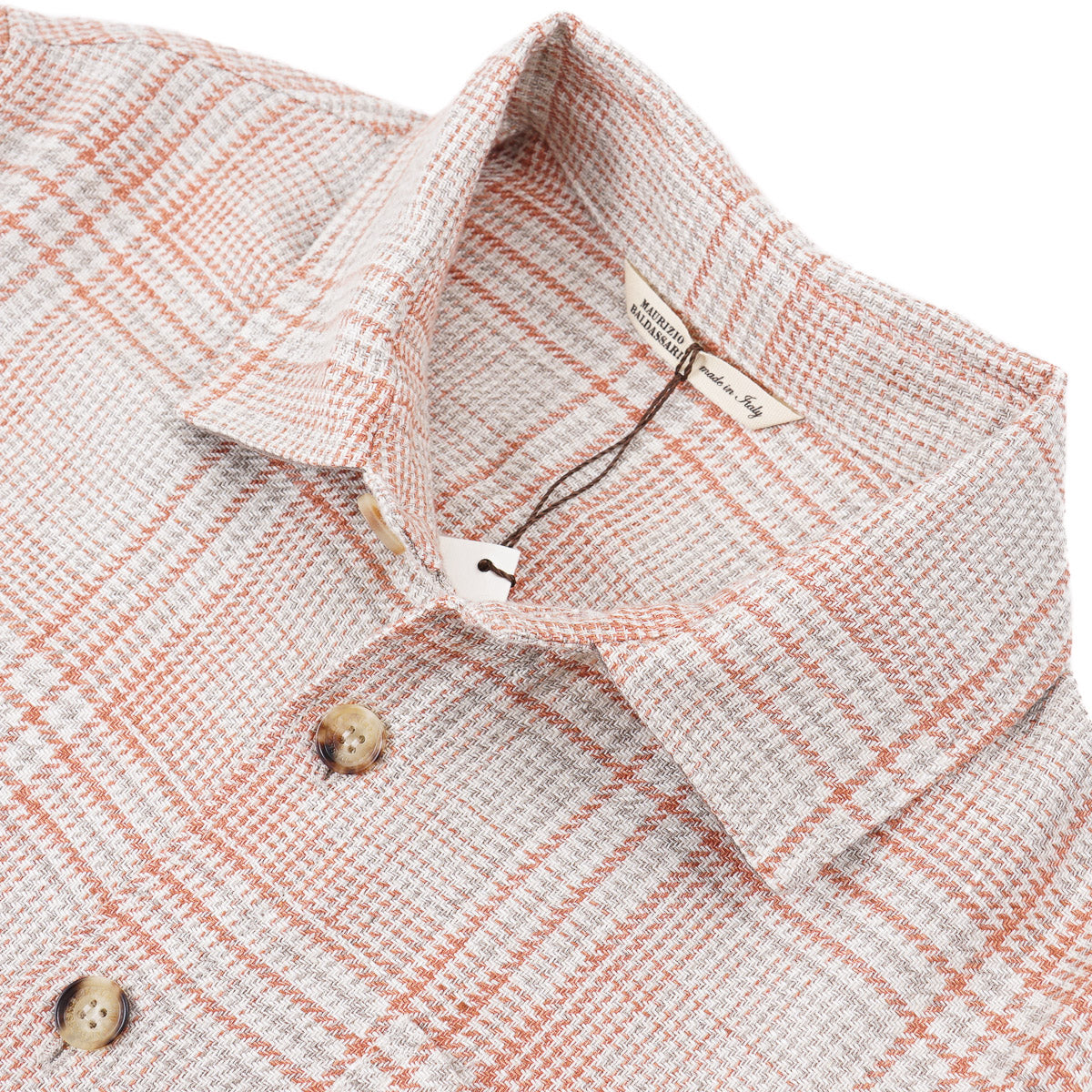 Maurizio Baldassari Hemp-Wool Overshirt - Top Shelf Apparel