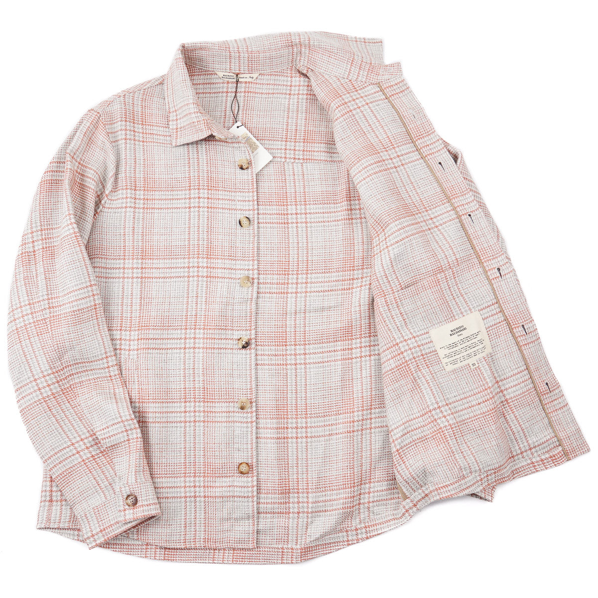 Maurizio Baldassari Hemp-Wool Overshirt - Top Shelf Apparel