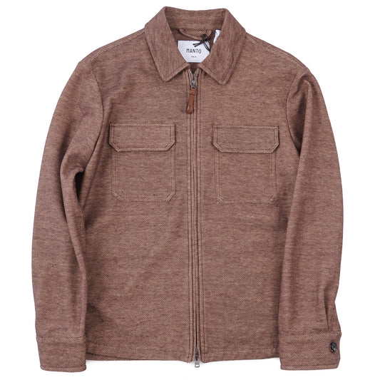 Manto Knit Cotton-Linen Jacket