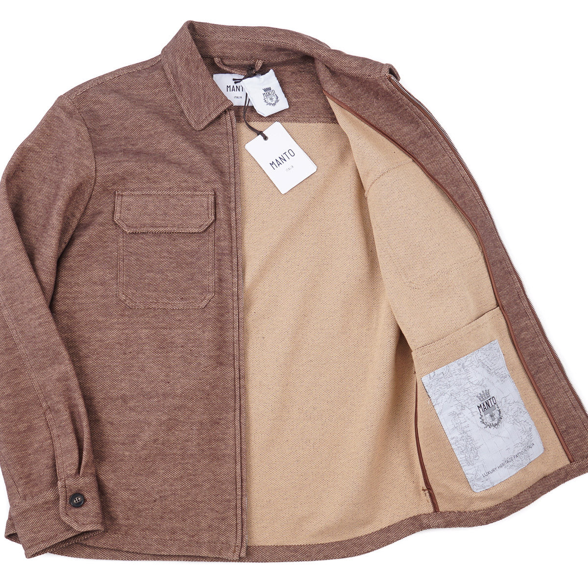 Manto Knit Cotton-Linen Jacket - Top Shelf Apparel
