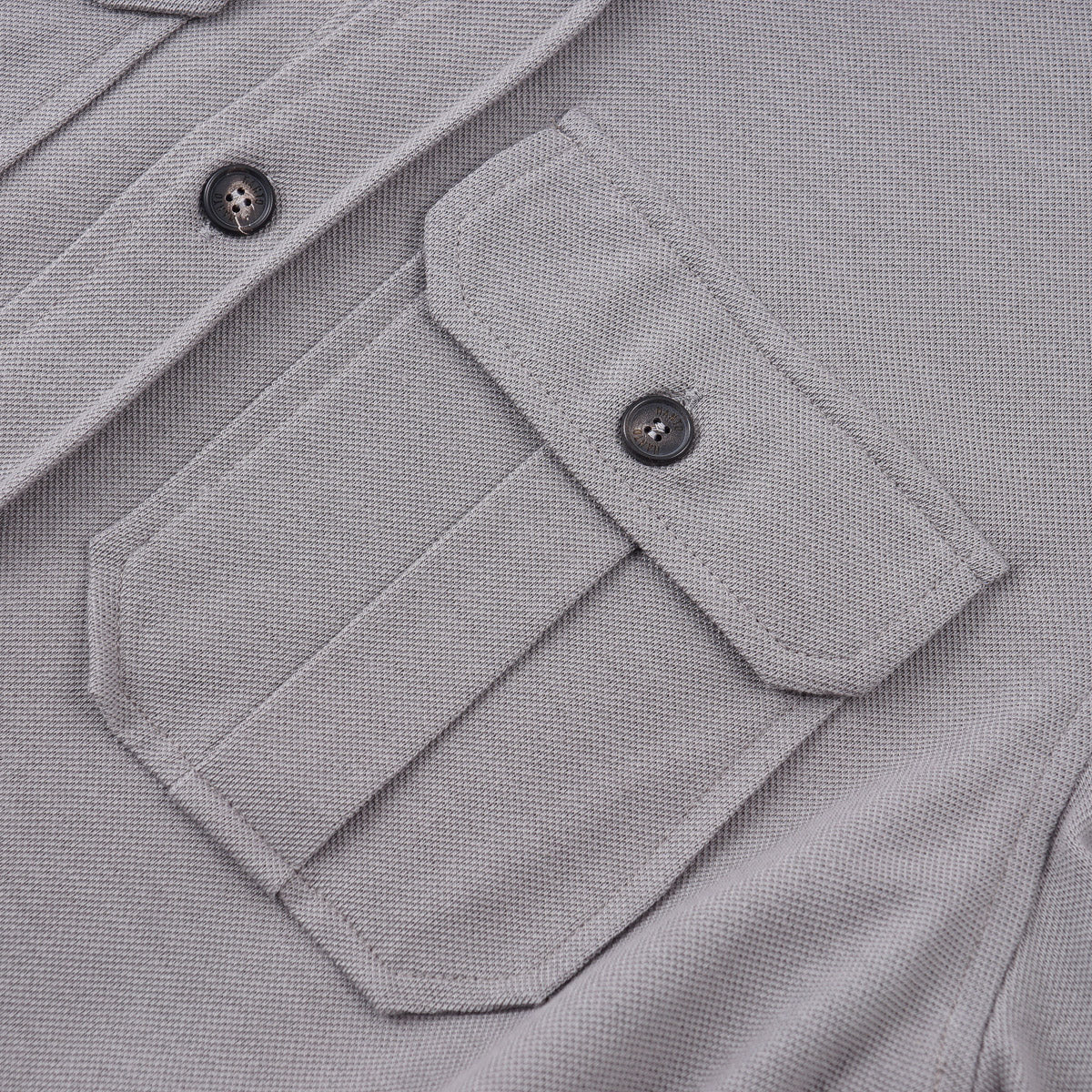 Manto Pique Cotton Overshirt Jacket - Top Shelf Apparel