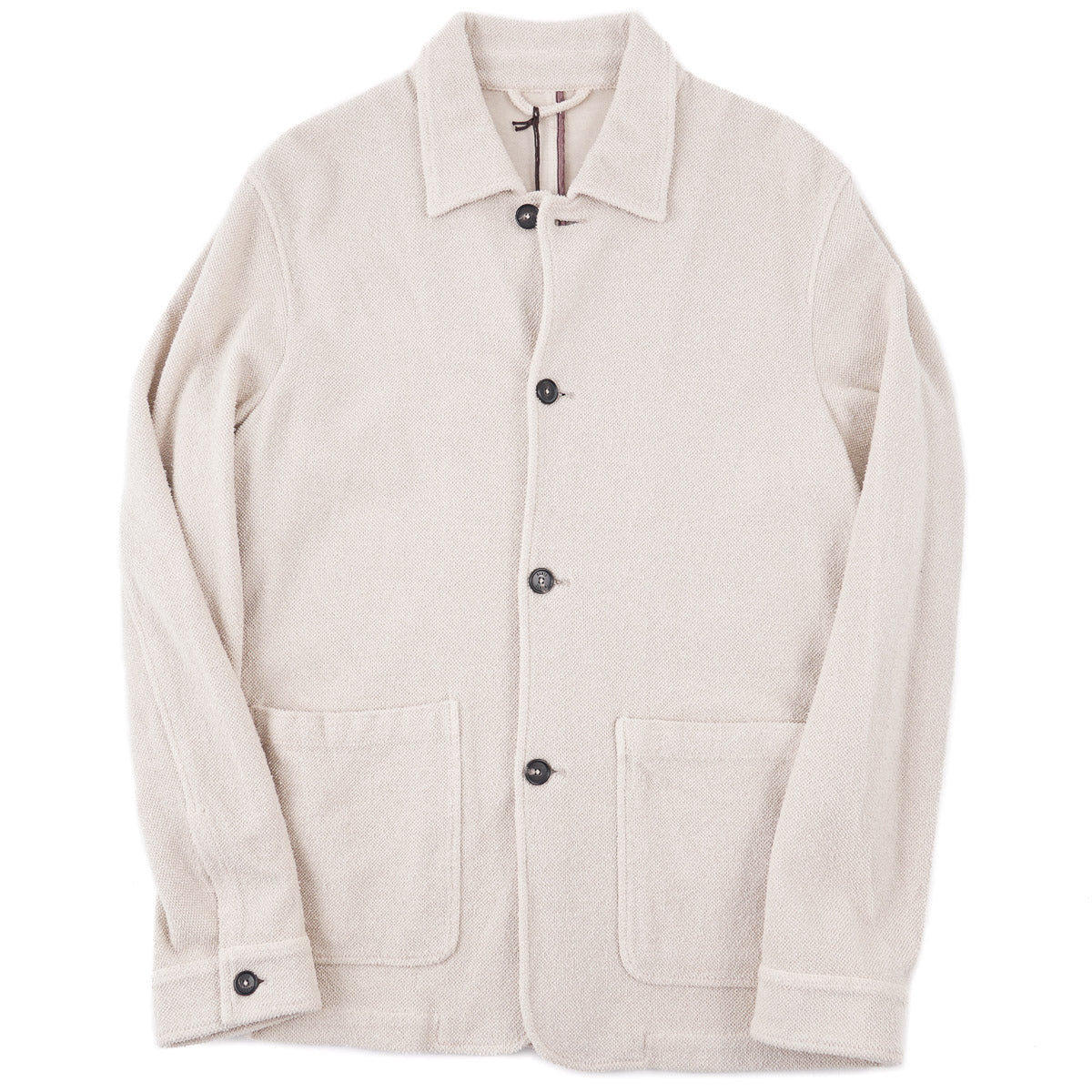 Manto Textured Cotton-Silk Jacket - Top Shelf Apparel