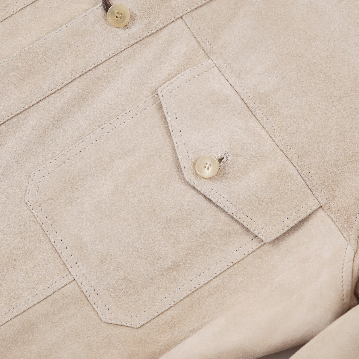 Rifugio Unlined Nappa Suede Overshirt - Top Shelf Apparel